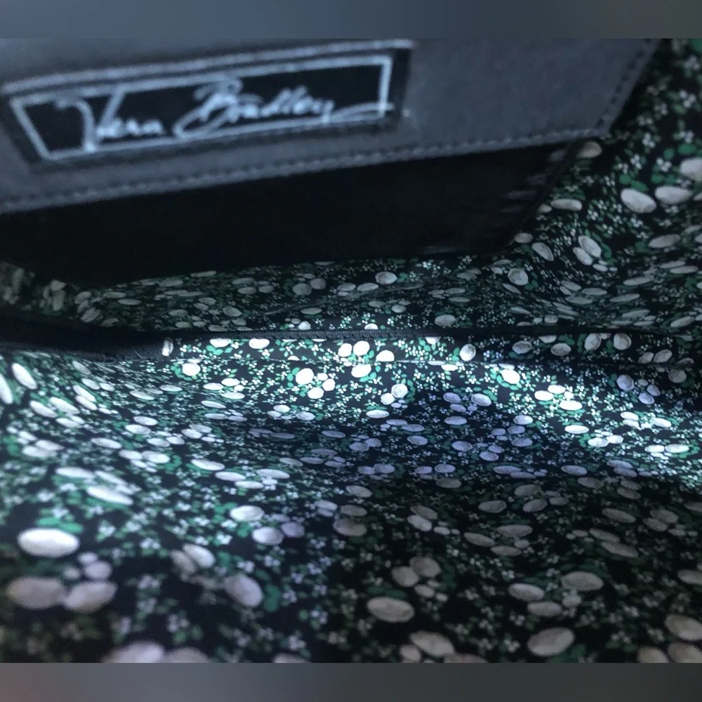 Vera Bradley Black Laptop Sleeve 17” X 12”